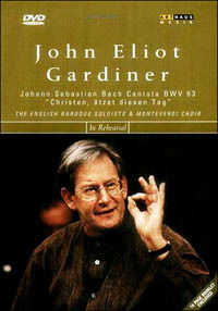 Cover for Sir John Eliot Gardiner · In Rehearsal (DVD) (2002)