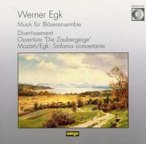Cover for Egk / Blaser Ensemble Mainz / Scholl · Musik Fur Blaserensemble (CD) (1998)