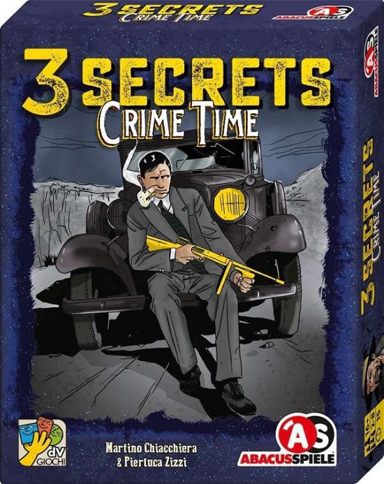 Cover for 3 Secrets · Crime Time (spiel)38192 (MERCH)