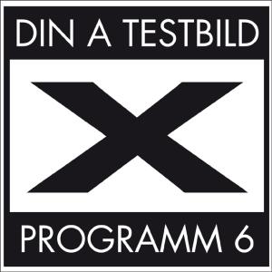 Din a Testbild · Programm 6 (CD) (2010)