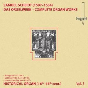 Cover for Martin Böcker · Scheidt Orgam Works Vol.3 (CD) (2013)