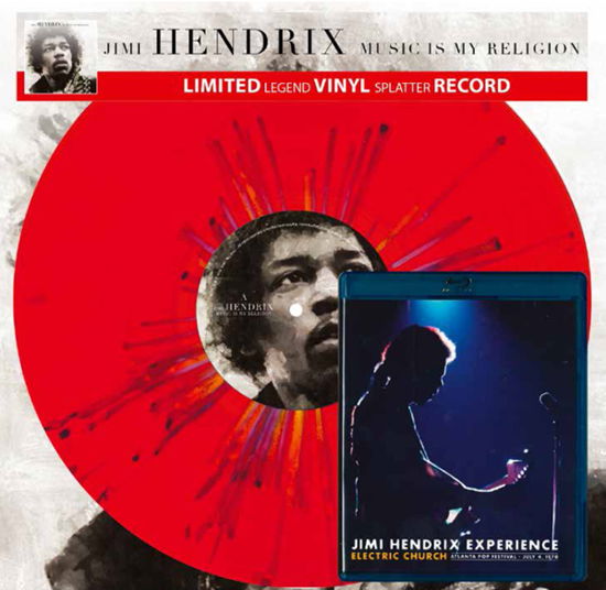 Music is My Religion + Electric Church Blu-ray - The Jimi Hendrix Experience - Musik - MAGIC OF VINYL - 4260494435924 - 23. Oktober 2020