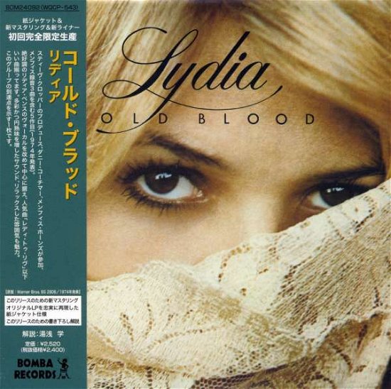 Cover for Cold Blood · Lydia &lt;limited&gt; (CD) [Japan Import edition] (2006)