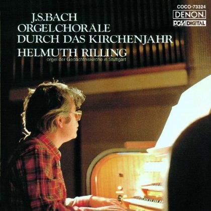 Cover for J. S. Bach · J. S. Bach: Orgelchorale Durch Das Kirchenjahr (CD) (2012)