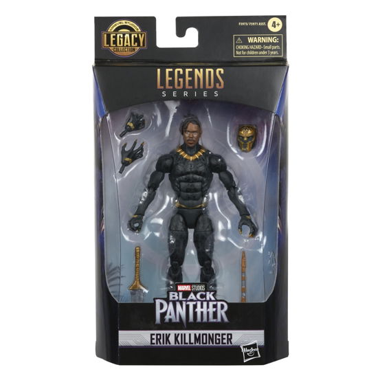 Marvel Legends Blp Erik Killmonger af - Marvel: Hasbro - Fanituote - Hasbro - 5010994104924 - torstai 28. syyskuuta 2023