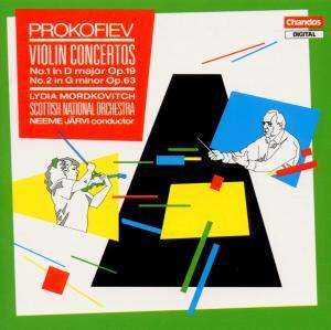 Cover for Mordkovitch / Järvi / Sno · Violinkonzerte 1+2 (CD)