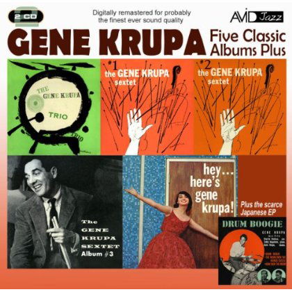 Five Classic Albums Plus - Gene Krupa - Musiikki - AVID JAZZ - 5022810306924 - maanantai 24. syyskuuta 2012