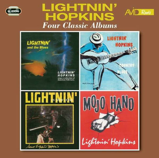 Four Classic Albums - Lightnin Hopkins - Música - AVID - 5022810715924 - 4 de novembro de 2016