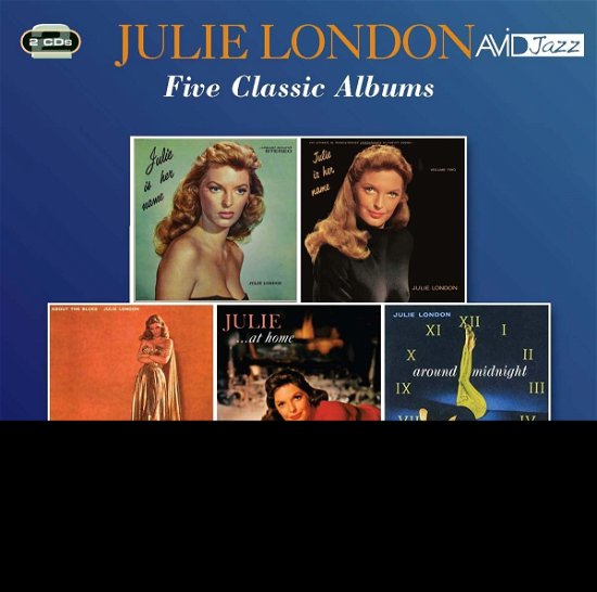 Five Classic Albums - Julie London - Musik - AVID JAZZ - 5022810728924 - November 1, 2019