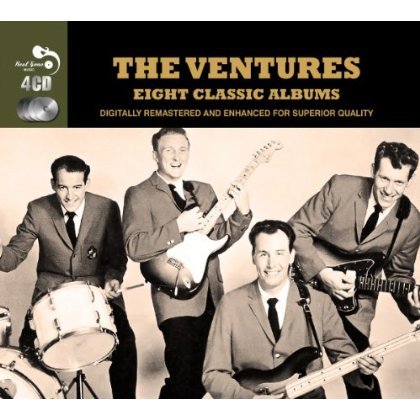 The Ventures - Eight Classic Albums [4cd] - Ventures the - Musique - REAL GONE JAZZ (H'ART) - 5036408142924 - 1 mars 2013