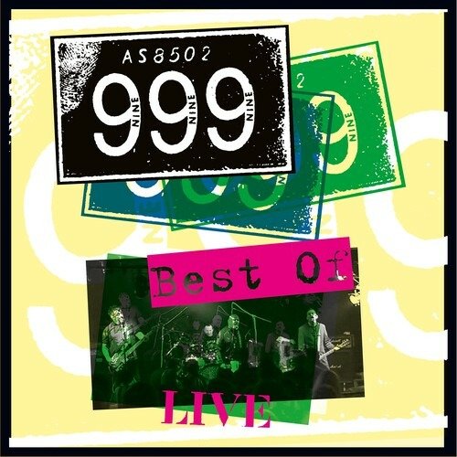 Cover for 999 · Best Of Live (LP) (2021)