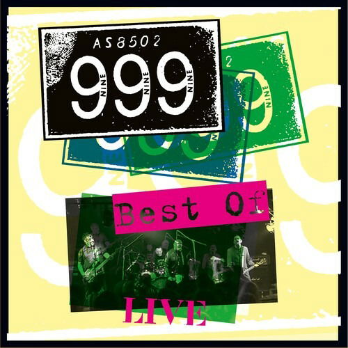 Best of Live - 999 - Musique - ALTERNATIVE/PUNK - 5036436127924 - 30 avril 2021