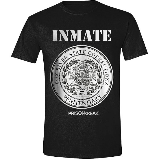 Cover for Prison Break · Inmate Men T-shirt - Black - Xl (MERCH)