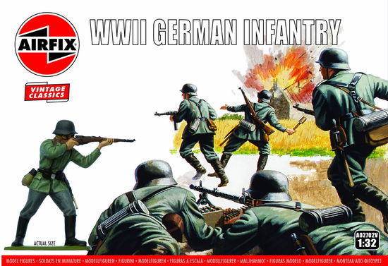 1:32 Wiwii German Infantry - Airfix - Merchandise - Airfix-Humbrol - 5055286686924 - 