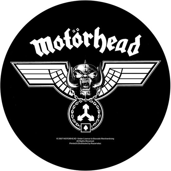 Cover for Motörhead · Hammered (Backpatch) (Patch) [Black edition] (2019)