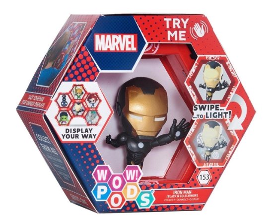 Cover for Marvel · Wow! Pod - Marvel - Iron Man (Black &amp; Gold Armour) Wo (MERCH)