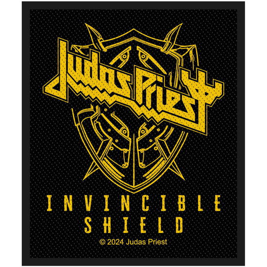 Judas Priest Woven Patch: Invincible Shield - Judas Priest - Merchandise -  - 5056365731924 - October 16, 2024