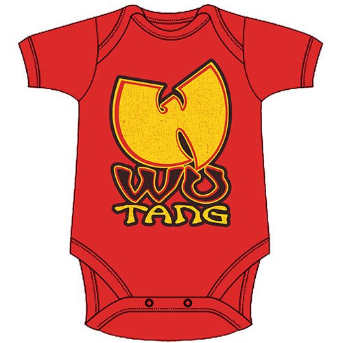 Cover for Wu-Tang Clan · Wu-Tang Clan Kids Baby Grow: Wu-Tang (12-18 Months) (Klær) [size 1-2yrs] [Red - Kids edition]