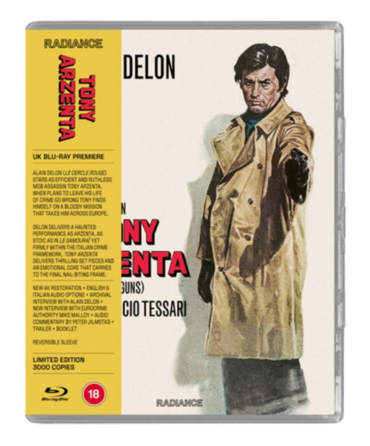 Cover for Duccio Tessari · Tony Arzenta Limited Edition (Blu-ray) [Limited edition] (2024)