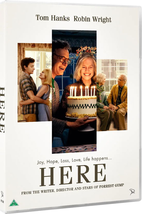 Cover for Here (2024 Film) (DVD) (2025)