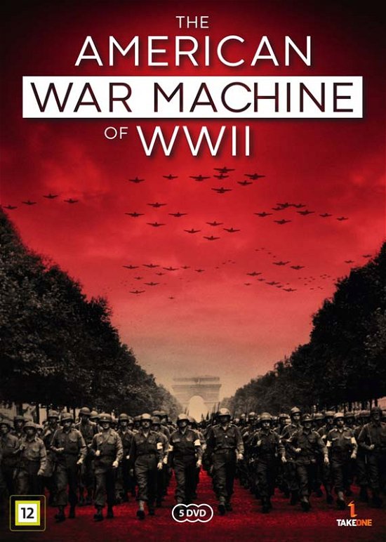 Cover for The American War Machine Of World War 2 (DVD) (2020)