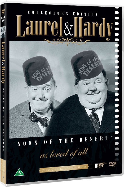 Cover for Laurel &amp; Hardy - Sons of the Desert (DVD) (2016)