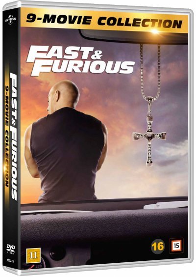 Cover for Fast And Furious 1-9 Box Set (DVD) (2021)