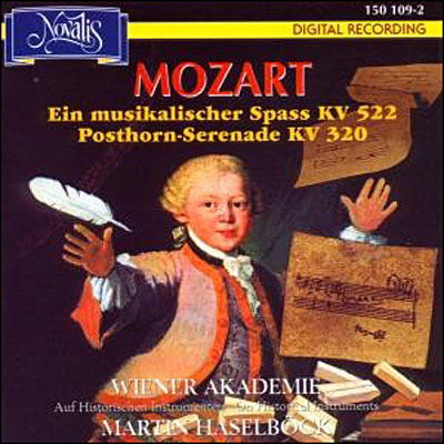 Serenade Nr.9 'Posthorn' - Wolfgang Amadeus Mozart (1756-1791) - Musiikki - Audio-Video-Communication AG - 7619915010924 - keskiviikko 12. helmikuuta 1992