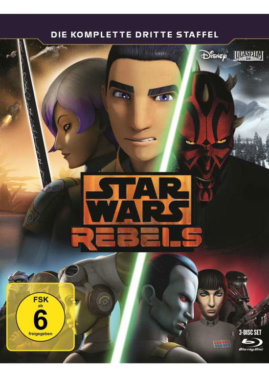 Star Wars Rebels - Komplette 3. Staffel  [3 BRs] - Star Wars Rebels - Filme -  - 8717418513924 - 5. Oktober 2017