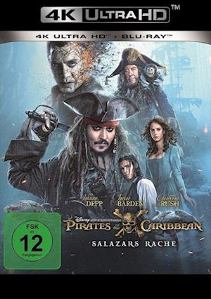 Cover for Pirates of the Caribbean 5 - Salazars Rache (4K Ultra HD) (2023)