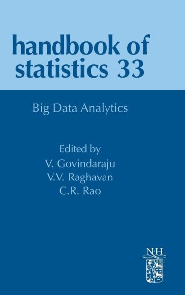 Cover for Venu Govindaraju · Big Data Analytics - Handbook of Statistics (Hardcover Book) (2015)