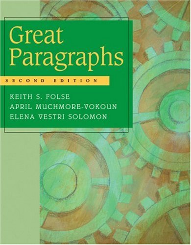 Great Paragraphs 2e - April Muchmore-Vokoun - Books - Cengage Learning, Inc - 9780618271924 - November 2, 2003