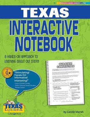 Texas Interactive Notebook - Carole Marsh - Książki - Gallopade International - 9780635126924 - 1 października 2017
