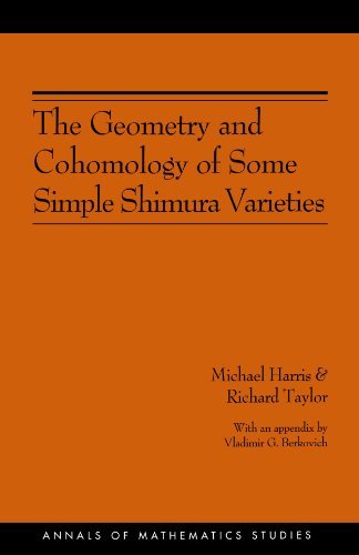 Cover for Michael Harris · The Geometry and Cohomology of Some Simple Shimura Varieties. (AM-151), Volume 151 - Annals of Mathematics Studies (Taschenbuch) (2001)