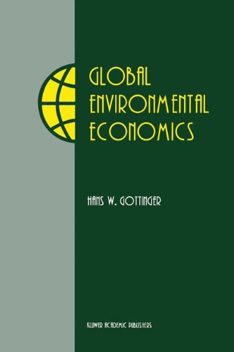 Cover for H.w. Gottinger · Global Environmental Economics (Hardcover Book) (1998)