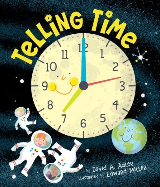 Cover for David A. Adler · Telling Time (Hardcover bog) (2019)