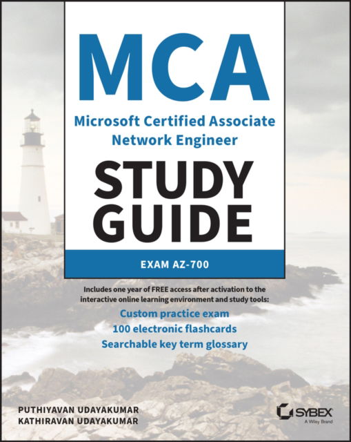 Cover for Puthiyavan Udayakumar · MCA Microsoft Certified Associate Azure Network Engineer Study Guide: Exam AZ-700 - Sybex Study Guide (Paperback Book) (2022)