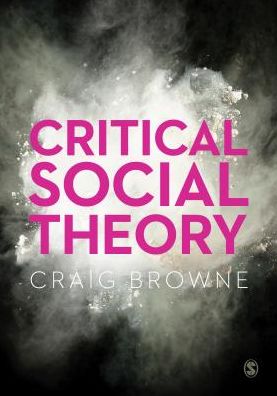 Cover for Craig Browne · Critical Social Theory (Hardcover Book) (2016)