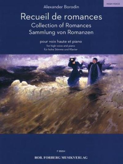 Cover for Alexander Borodin · Recueil de Romances - High Voice (Book) (2014)
