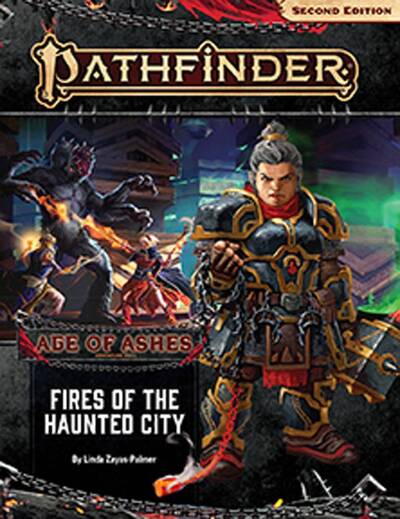 Cover for Linda Zayas-Palmer · Pathfinder Adventure Path: Fires of the Haunted City (Age of Ashes 4 of 6) [P2] (Paperback Book) (2019)