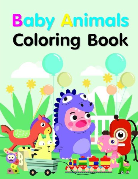 Cover for Lucky Me Press · Baby Animals Coloring Book (Paperback Book) (2019)