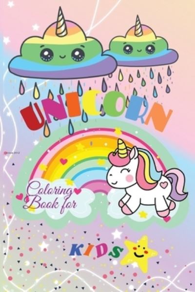 Cover for Adil Daisy · Unicorn Coloring Book for Kids (Paperback Book) (2020)