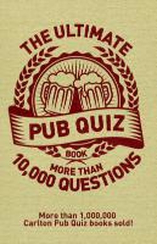 Cover for Roy Preston · The Ultimate Pub Quiz Book: More Than 10,000 Questions! (Paperback Book) (2015)
