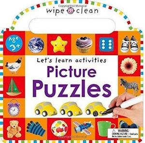 Cover for Roger Priddy · Wipe-Clean Picture Puzzles (Hardcover Book) (2017)