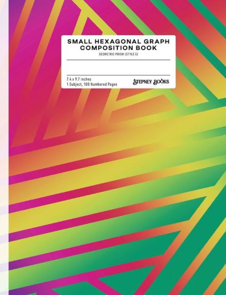 Cover for Stepney Books · Small Hexagonal Graph Composition Book (Paperback Book) (2018)