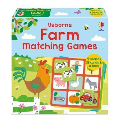 Kate Nolan · Farm Matching Games and Book - Matching Games (SPIL) (2023)
