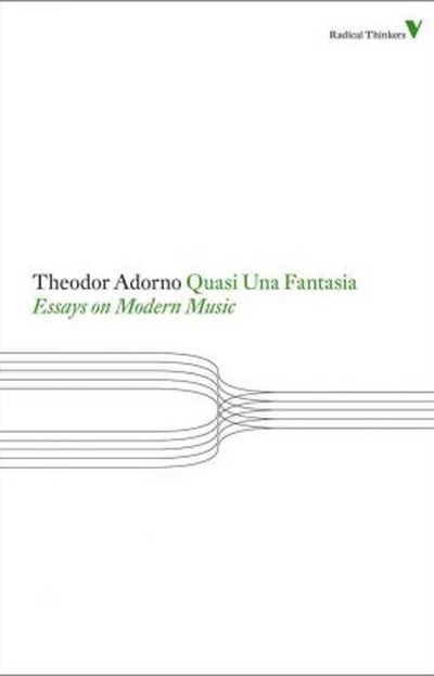 Cover for Theodor Adorno · Quasi Una Fantasia: Essays on Modern Music - Radical Thinkers Set 06 (Taschenbuch) (2012)