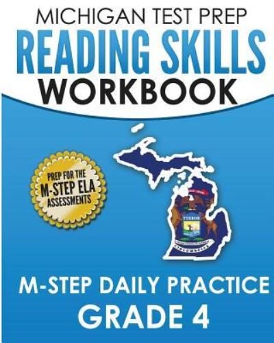 Cover for Test Master Press Michigan · MICHIGAN TEST PREP Reading Skills Workbook M-STEP Daily Practice Grade 4 (Paperback Book) (2017)