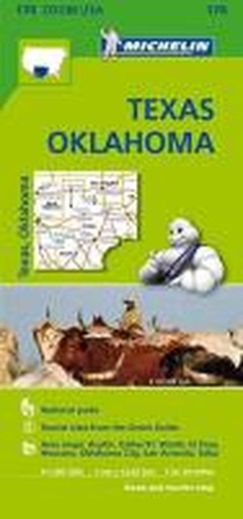 Cover for Michelin · Michelin Zoom: USA: Texas Oklahoma (Innbunden bok) (2018)