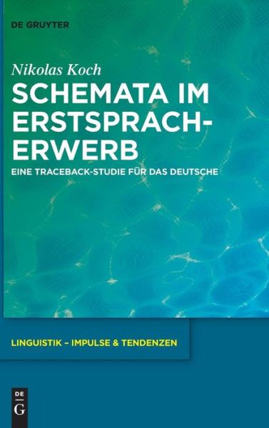 Cover for Koch · Schemata im Erstspracherwerb (Book) (2018)